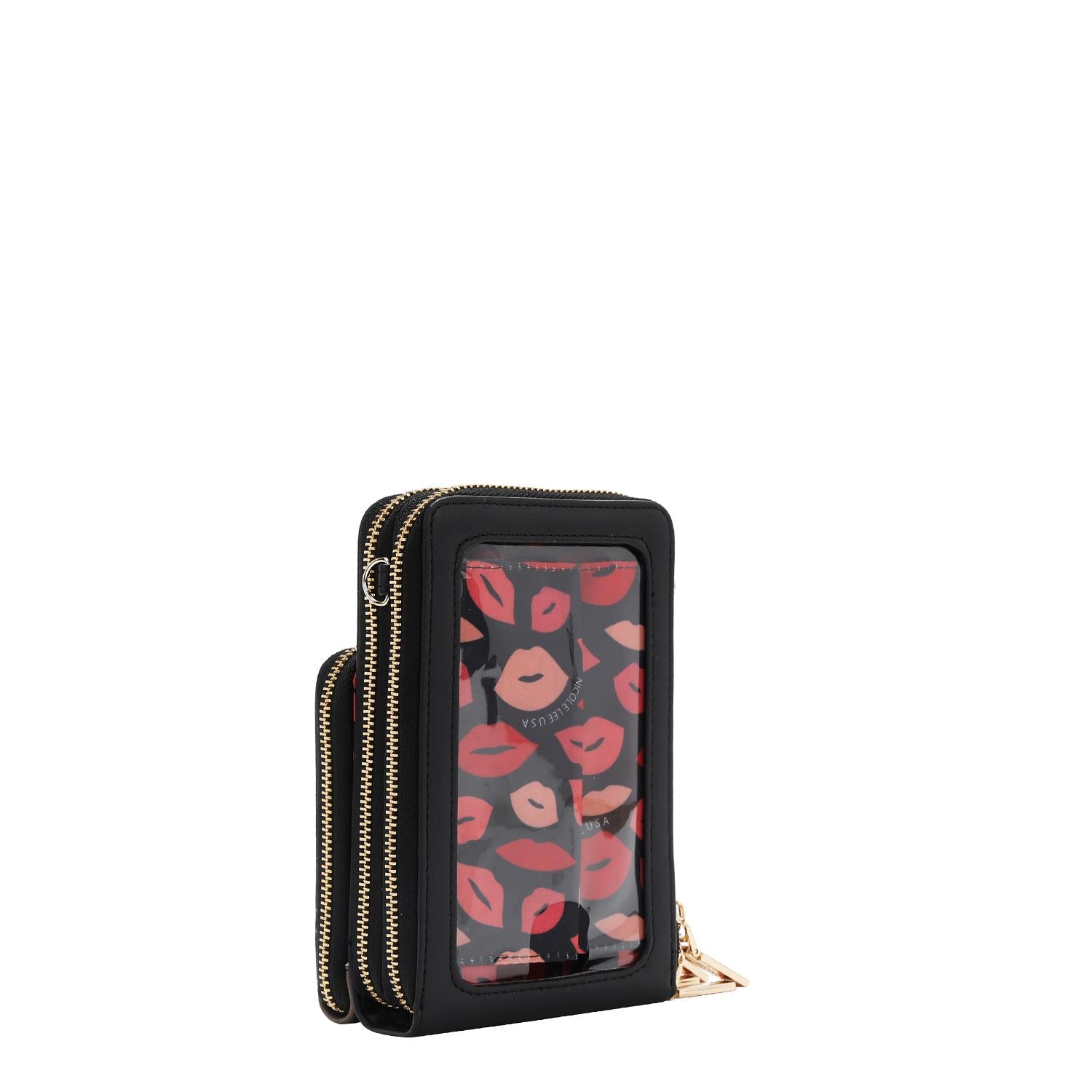 Bolsa Portacelular Nicole Lee estampada Samantha FW25