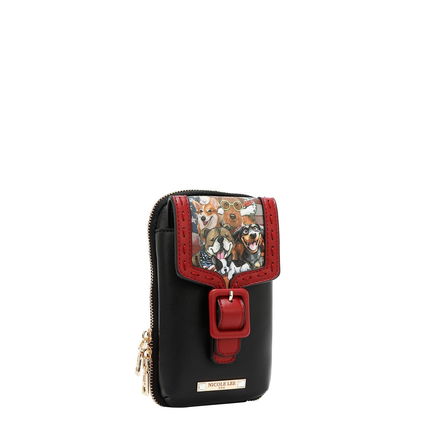 Bolsa Crossbody de Nicole Lee Estampado Best Smile FW25