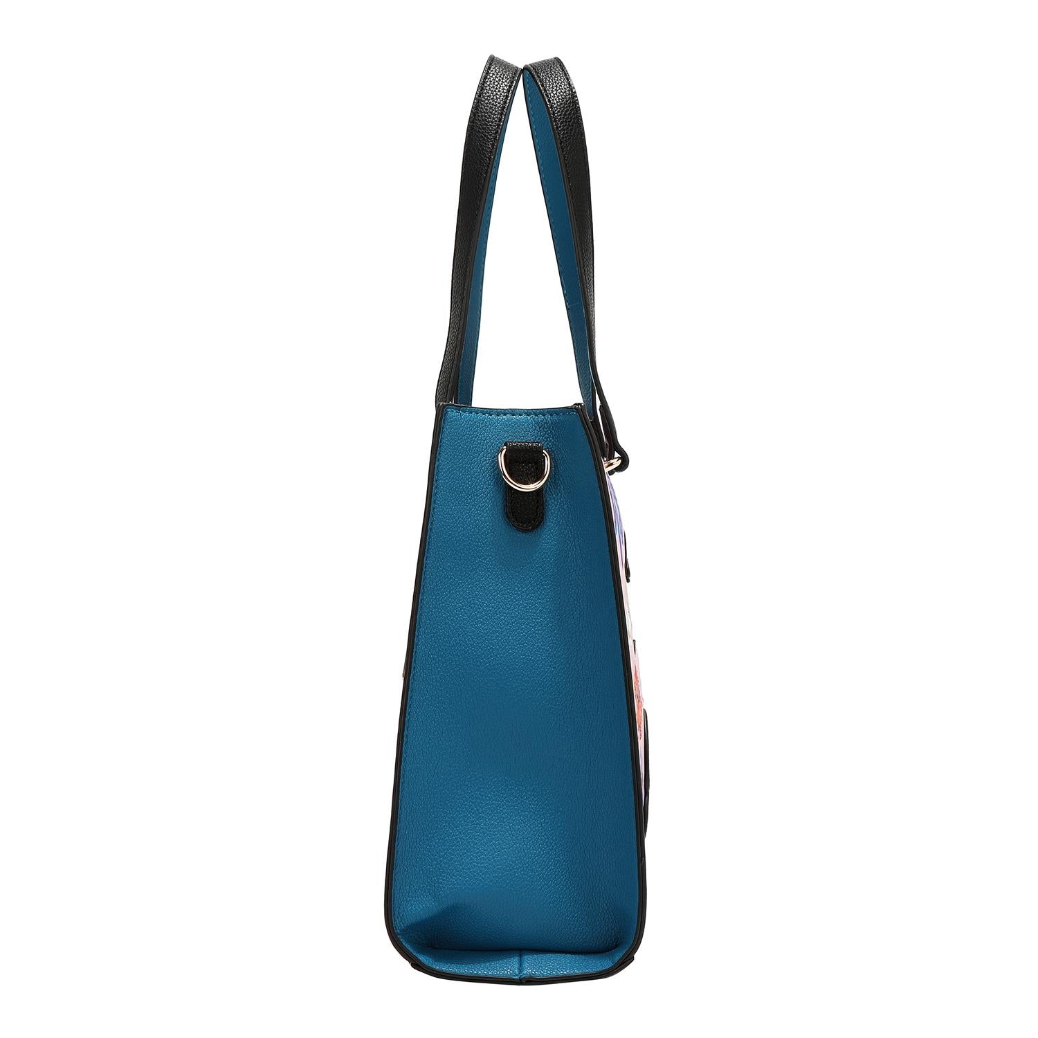 Bolsa Shopper Estampada Smurfs by Nicole Lee FW25