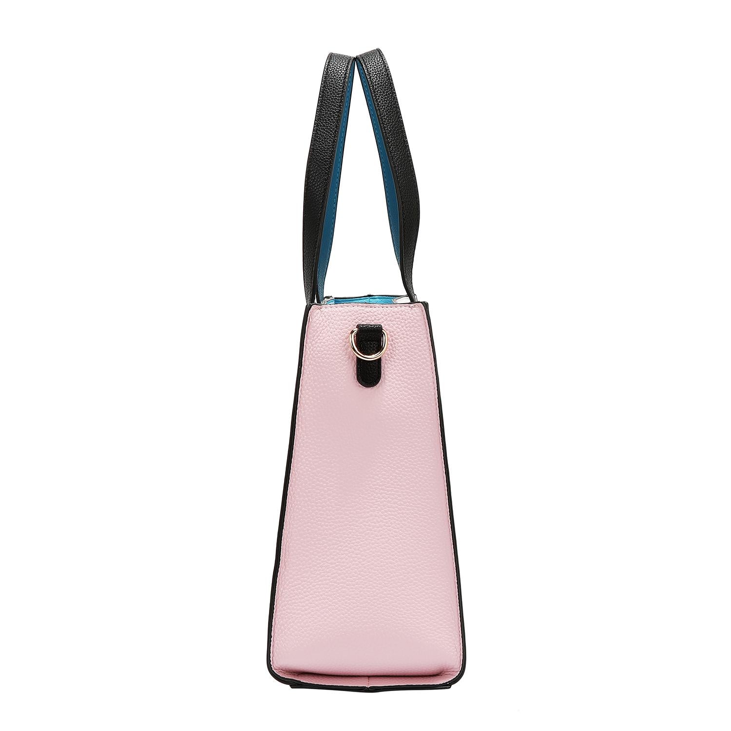 Bolsa Satchel Estampada Smurfs by Nicole Lee FW25