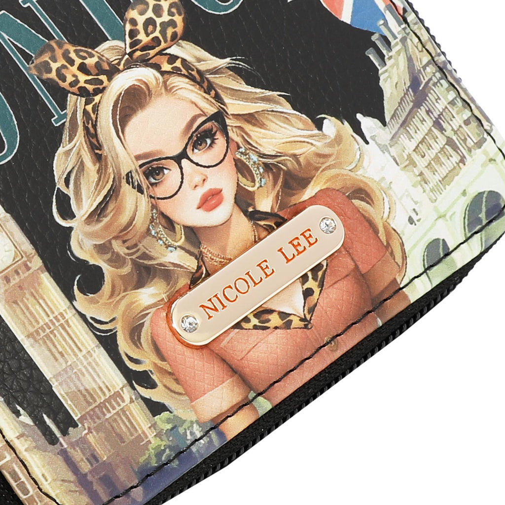 Pastillero Semanal Nicole Lee Con Cierre London Eye FW26