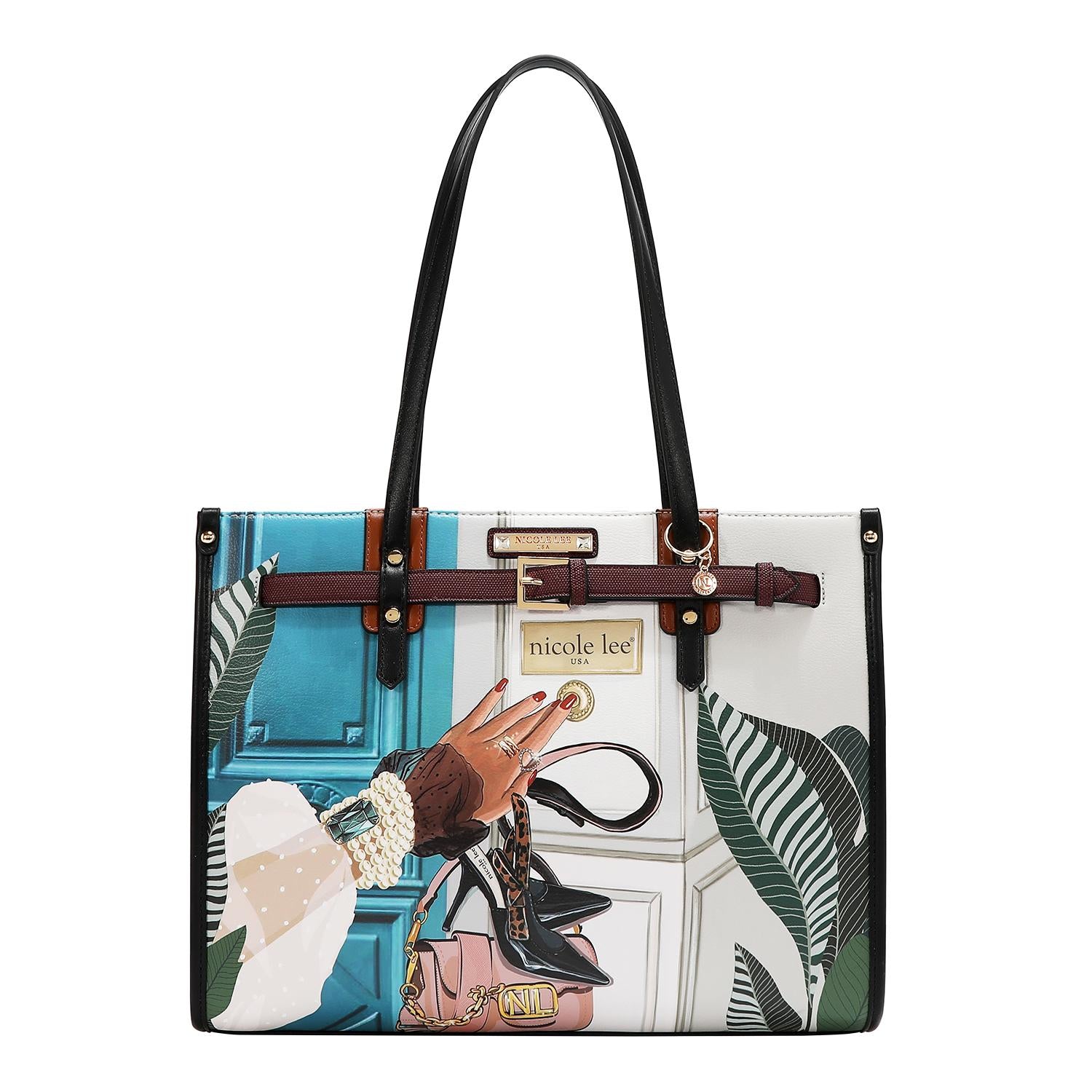 Bolsa Lonchera Nicole Lee Tote Estampada Emotion SS26