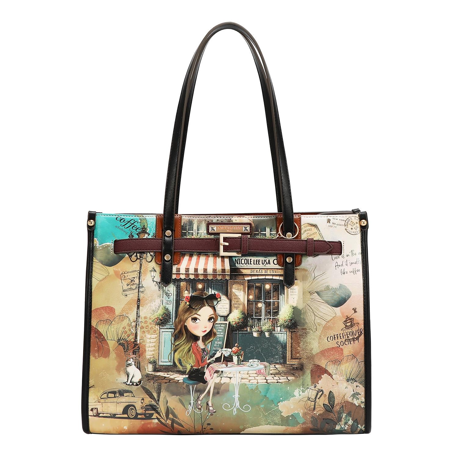 Bolsa Lonchera Nicole Lee Tote Térmica Virtual Friend SS26