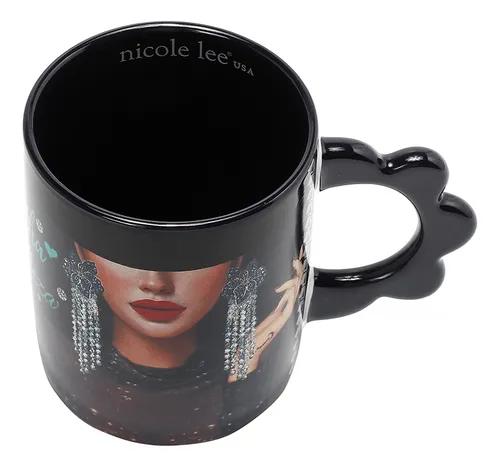 Taza Nicole Lee de Cerámica Estampada Samantha FW25