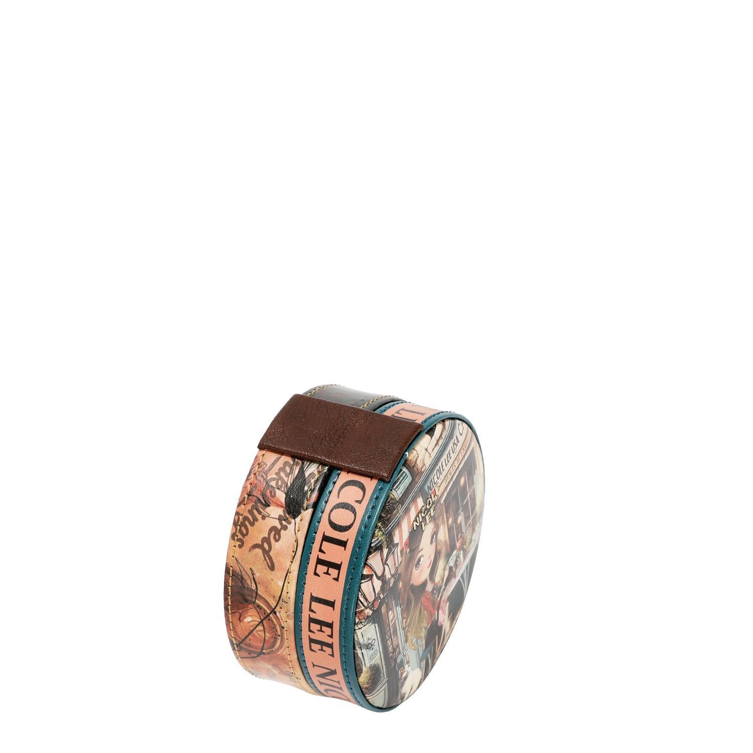 Alhajero Estampado Nicole Lee Circular Compacto Virtual SS26