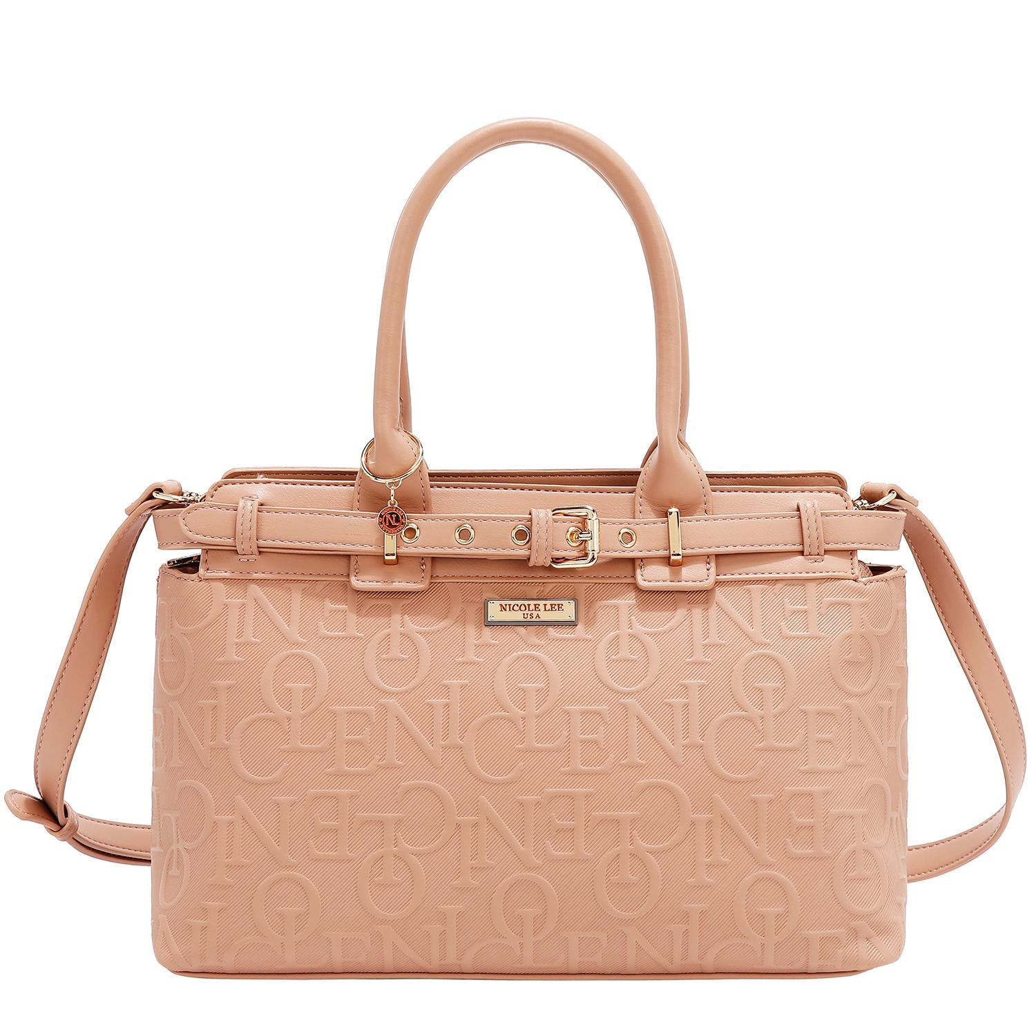 Bolsa cruzada Nicole Lee en relieve con monedero FW25