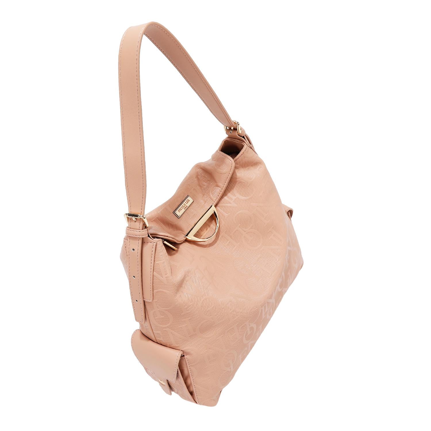 Bolsa slouchy Nicole Lee Con Relieve FW25