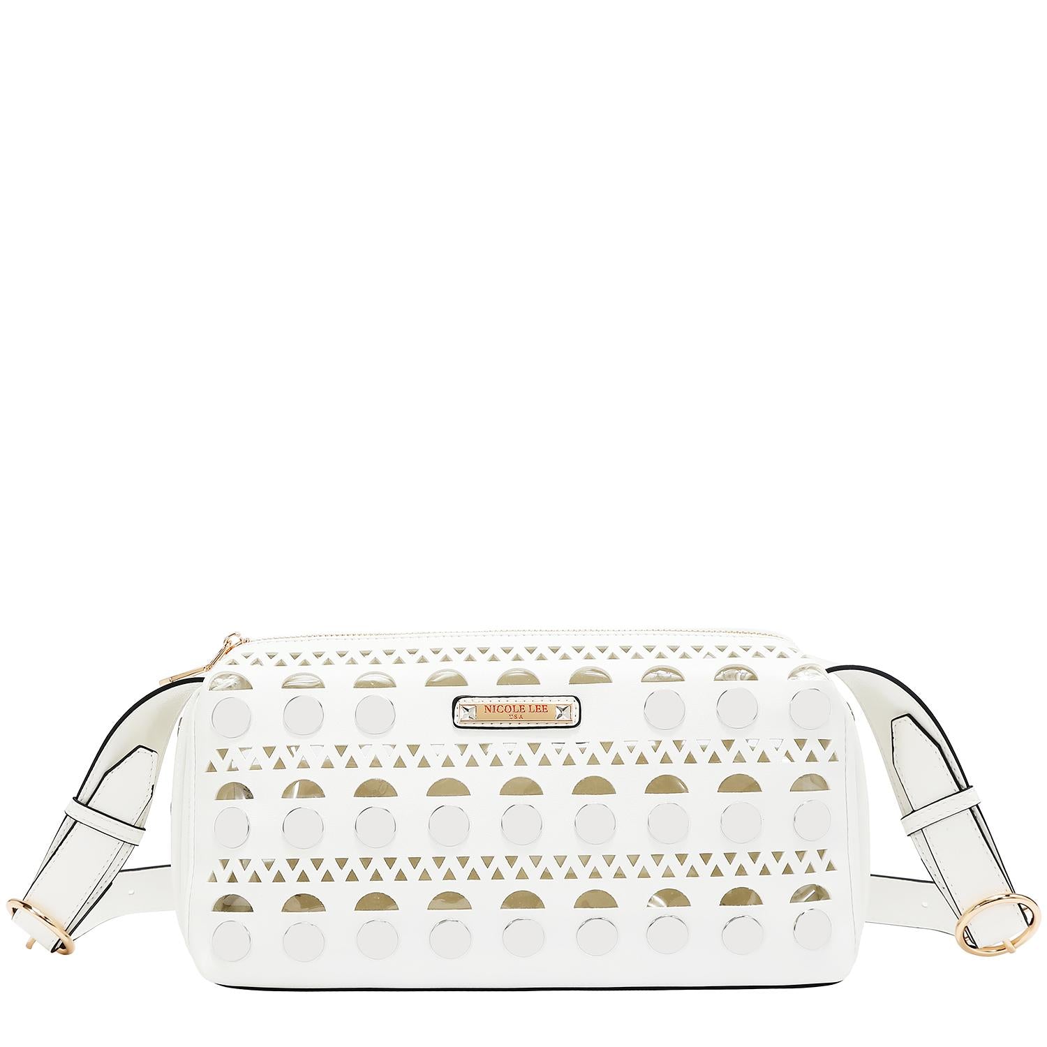 Bolsa Shoulder Nicole Lee Corte Laser De Moda SS26
