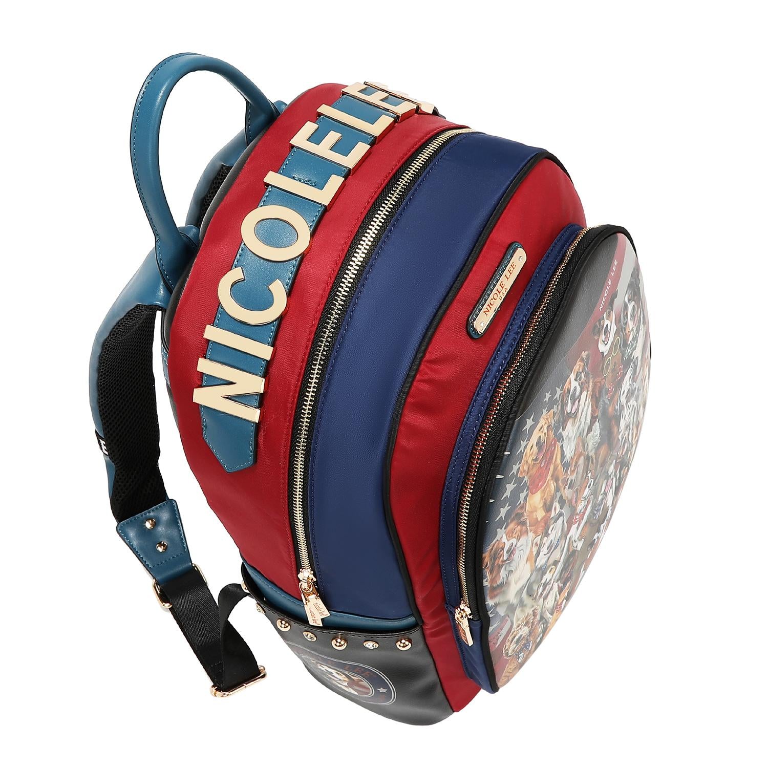 Mochila Nicole Lee con bolsa extra Best Smile FW25