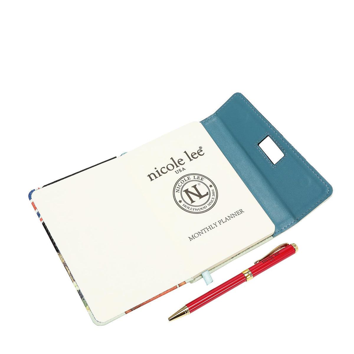 Libreta Con Pluma Nicole Lee Print London Eye FW26