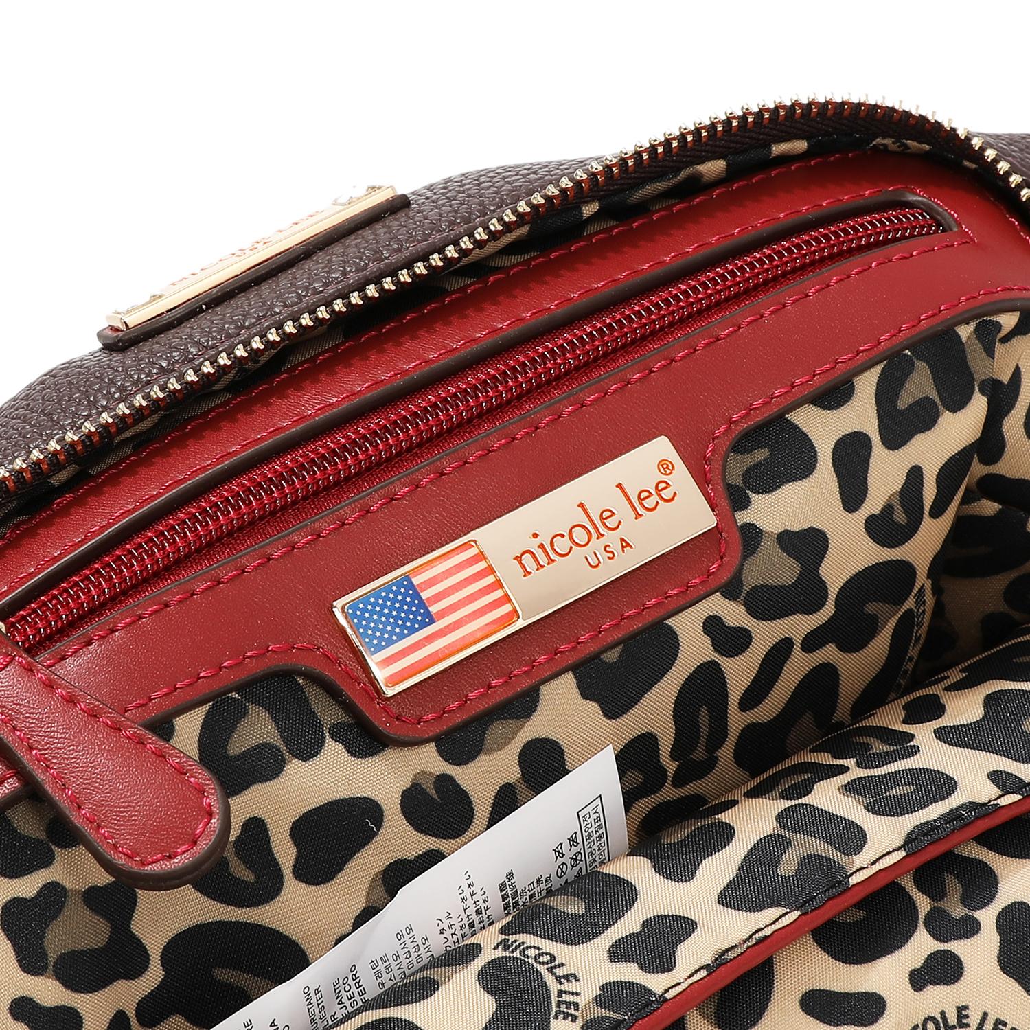 Bolsa Crossbody Nicole Lee Correa Ajustable London Eye FW26