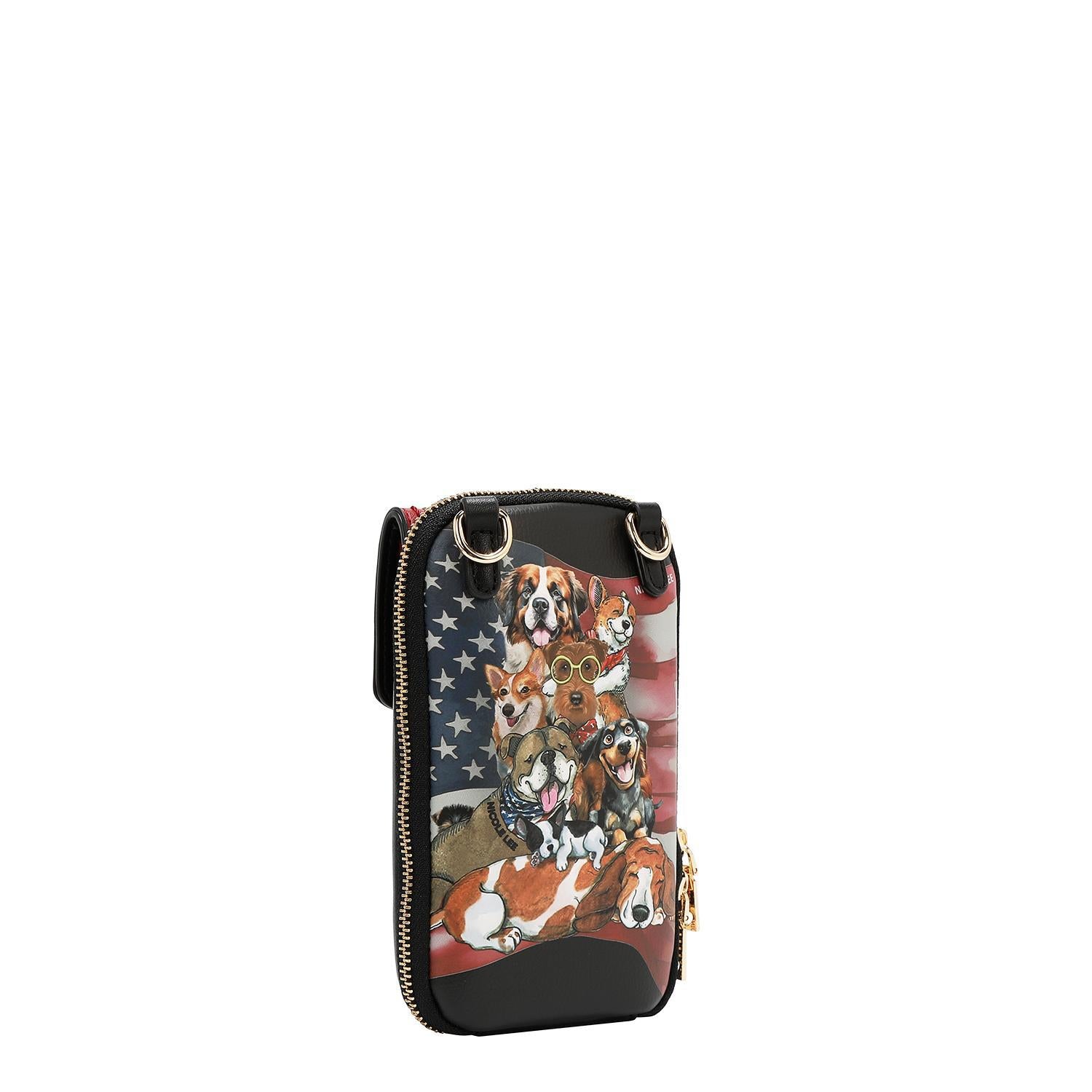 Bolsa Crossbody de Nicole Lee Estampado Best Smile FW25