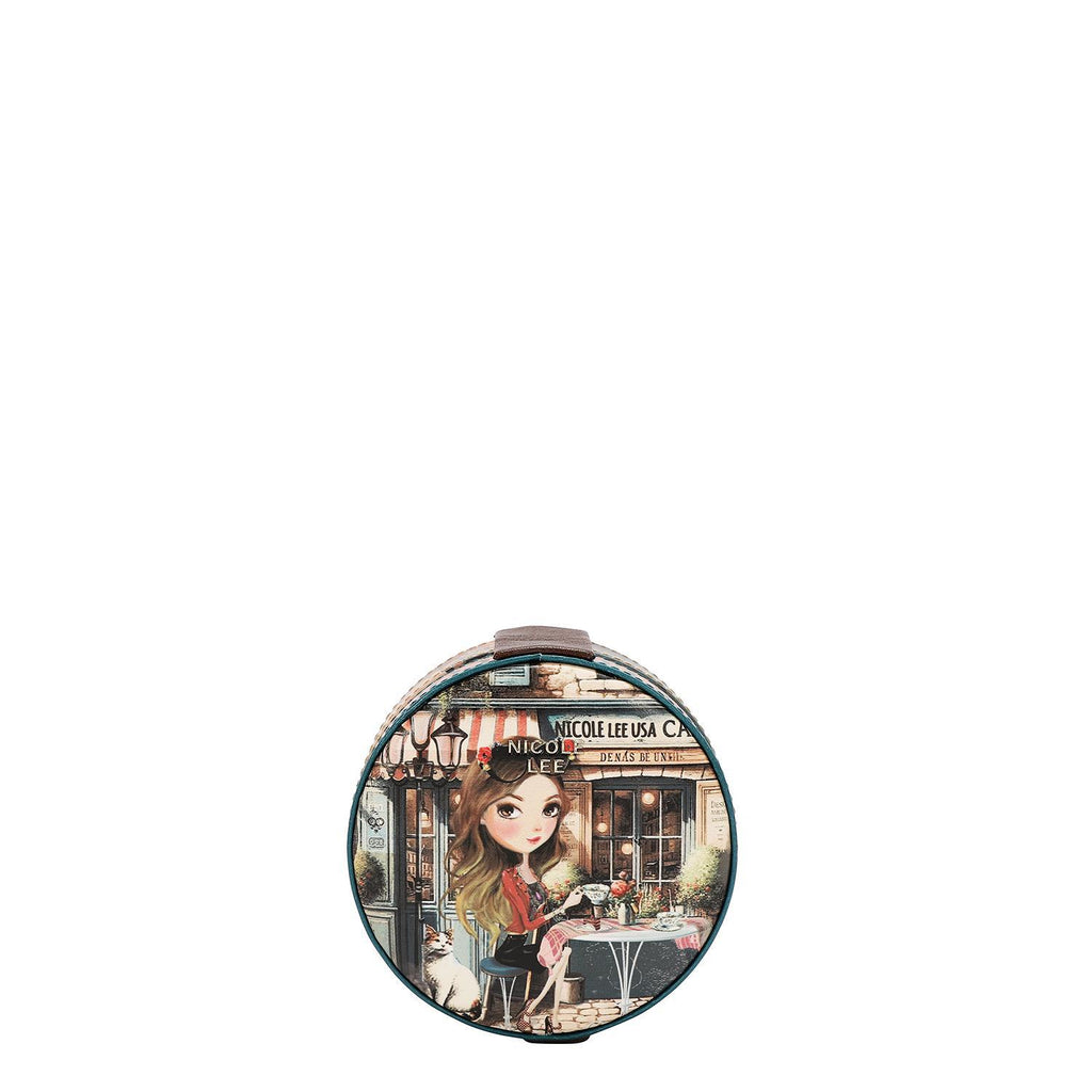 Alhajero Estampado Nicole Lee Circular Compacto Virtual SS26