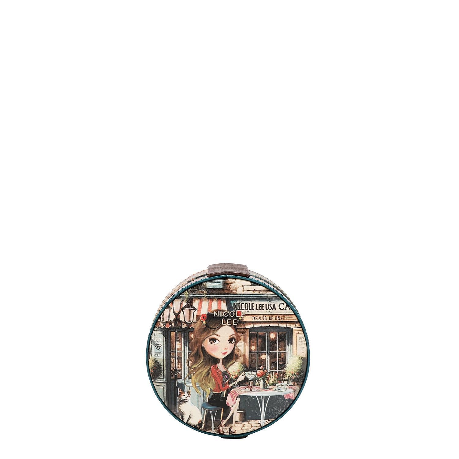 Alhajero Estampado Nicole Lee Circular Compacto Virtual SS26