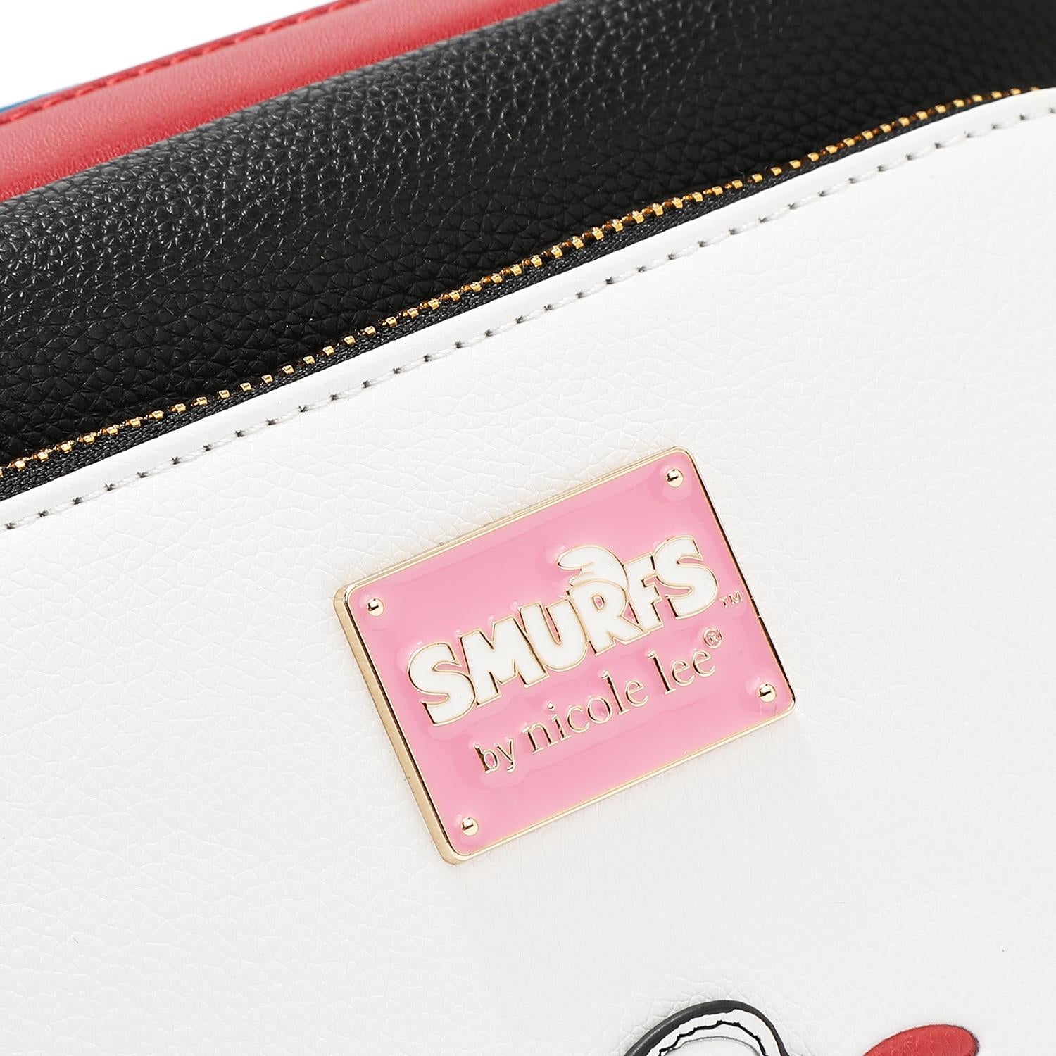 Bolsa Cruzada Estampada Smurfs by Nicole Lee FW25
