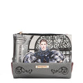 Cosmetiquera Nicole Lee de tres cierres print Moda FW25