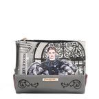 Cosmetiquera Nicole Lee de tres cierres print Moda FW25