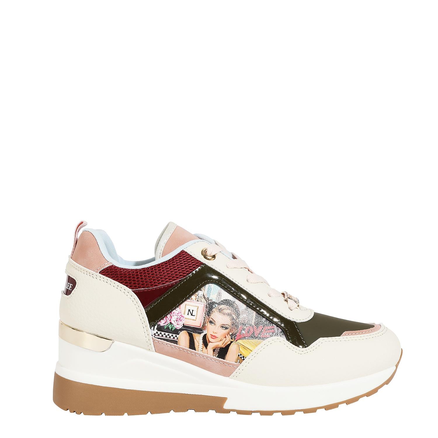 Tenis Nicole Lee Con Plataforma Elevada Sabina Imagines SS26