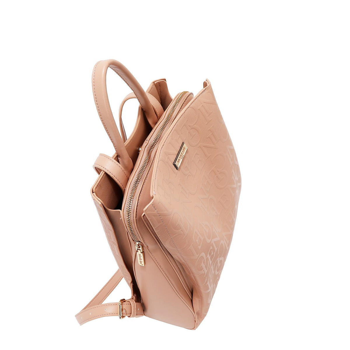 Mochila Shopper Nicole Lee Con Relieve FW25