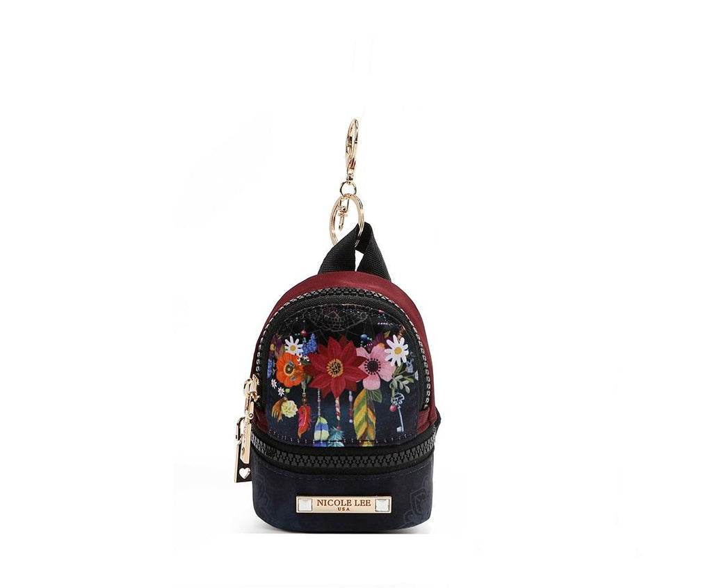 Llavero/Monedero mini Mochila Nicole Lee Dream FW25