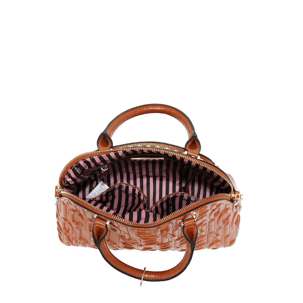 Bolsa dome Nicole Lee en relieve con monedero FW25