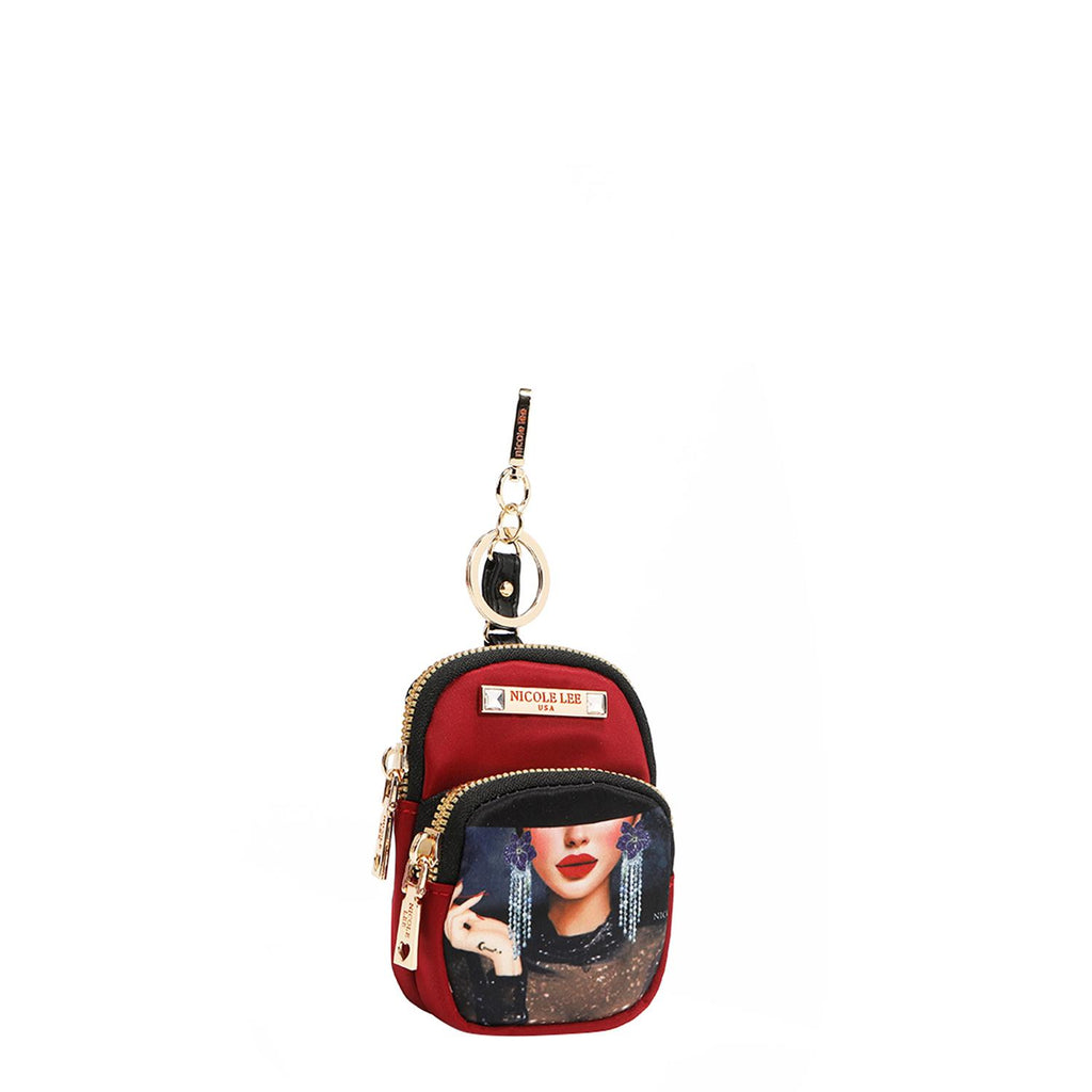 Llavero/Monedero Mini Mochila Nicole Lee Samantha FW25