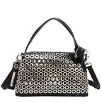 Bolsa de mano Nicole Lee de detalles metálicos FW25