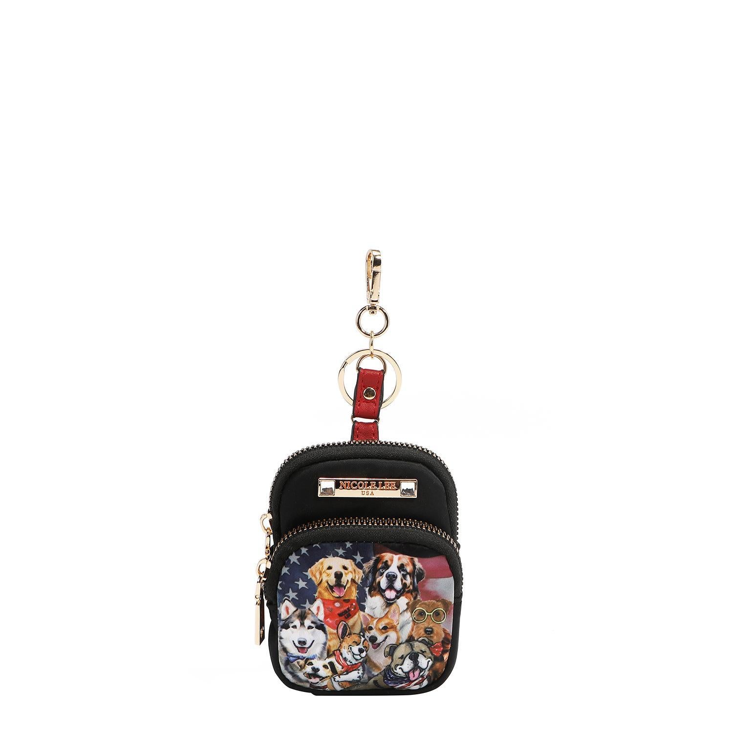 Llavero/Monedero Mini Mochila Nicole Lee Best Smile FW25