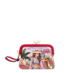 Mini Monedero Nicole Lee Con Broche Kisslock Y Correa FW25