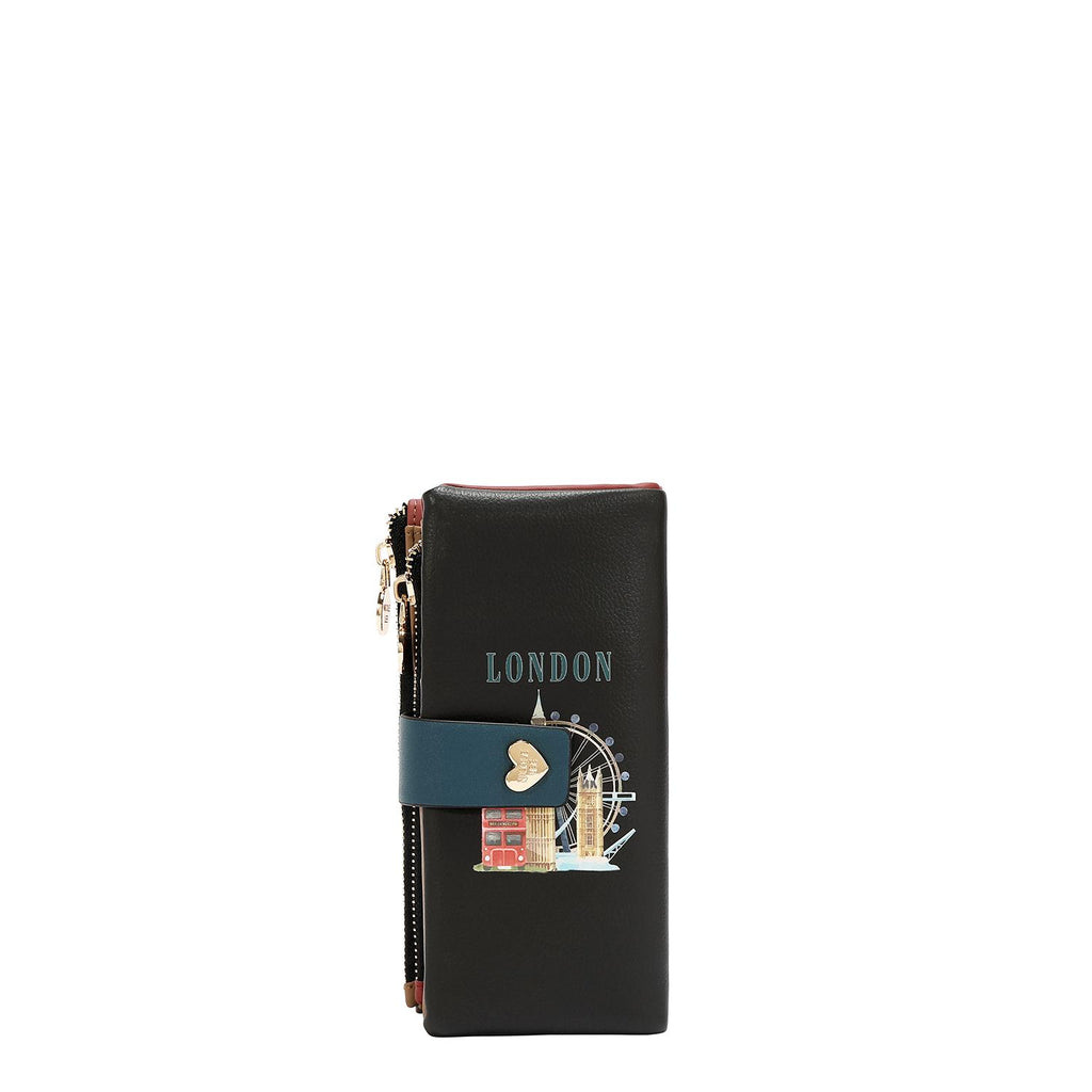 Cartera Flexible Nicole Lee Estampado London Eye FW26