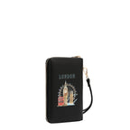 Cartera Portapasaporte Nicole Lee Estampado London Eye FW26