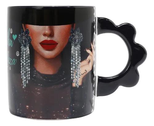 Taza Nicole Lee de Cerámica Estampada Samantha FW25