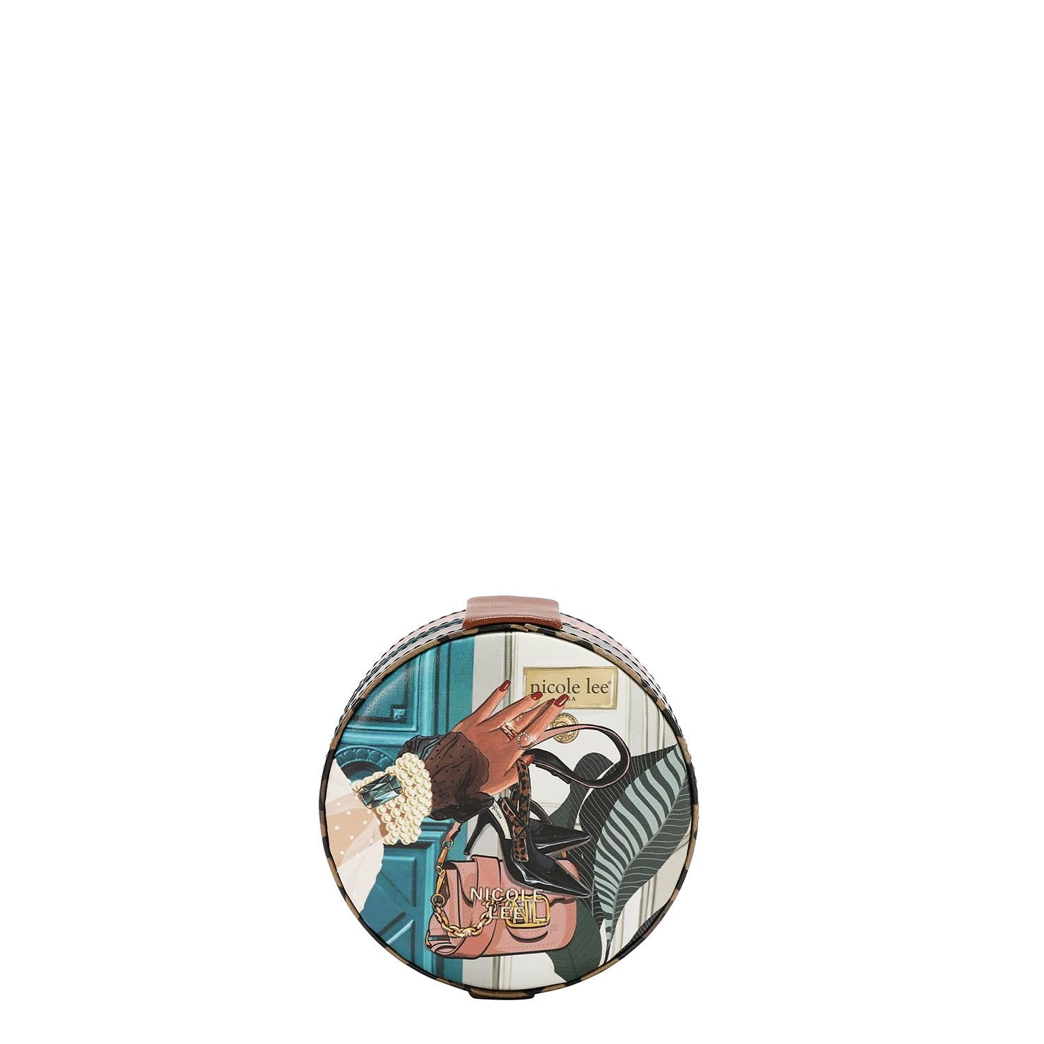 Alhajero Nicole Lee Circular Compacto Print Emotion SS26
