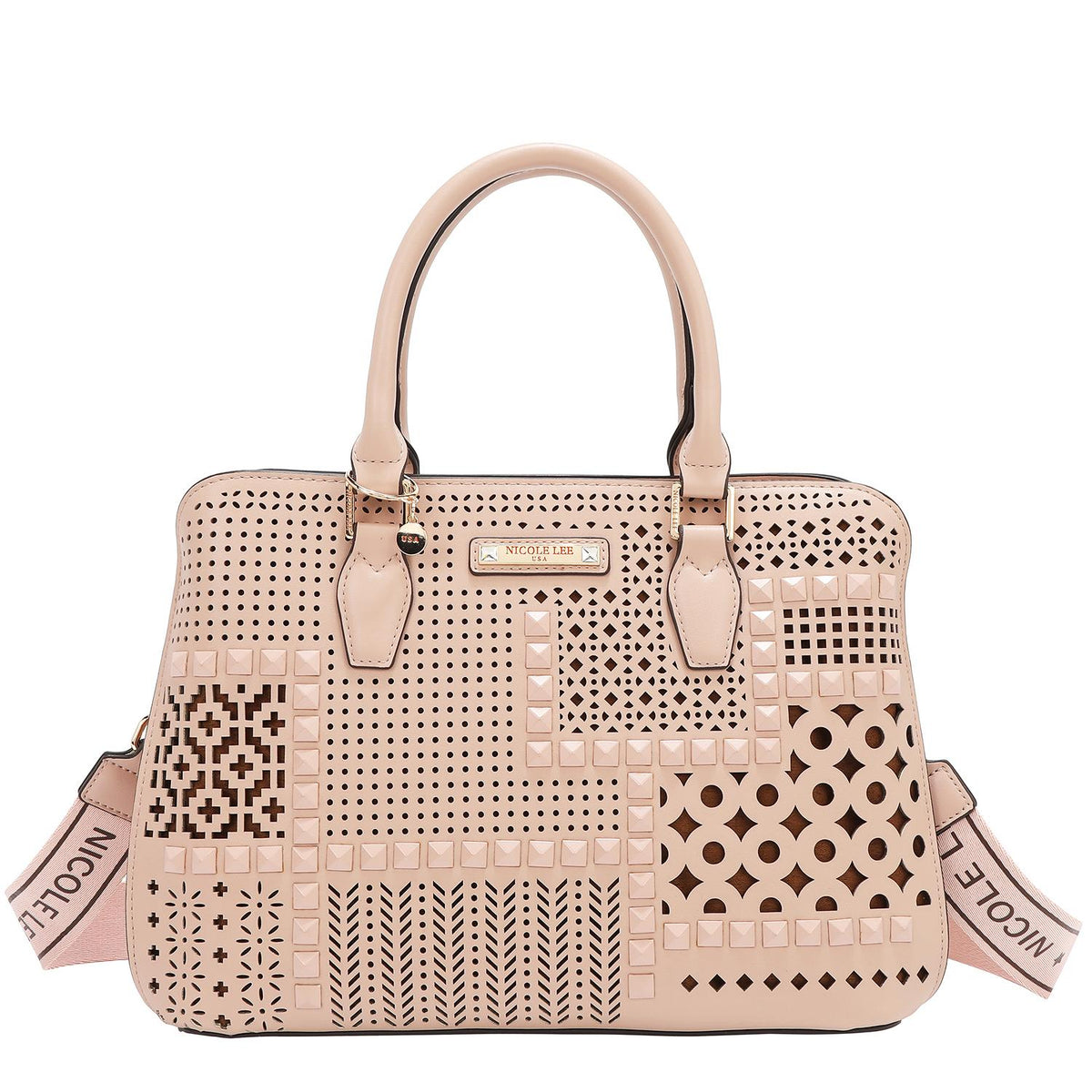 Bolsa de Mano Nicole Lee Corte Láser FW25