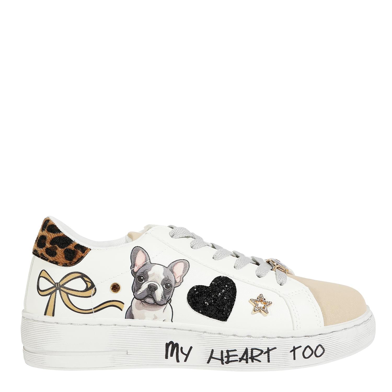 Tenis Nicole Lee Con Estampado My Heart Too SS26