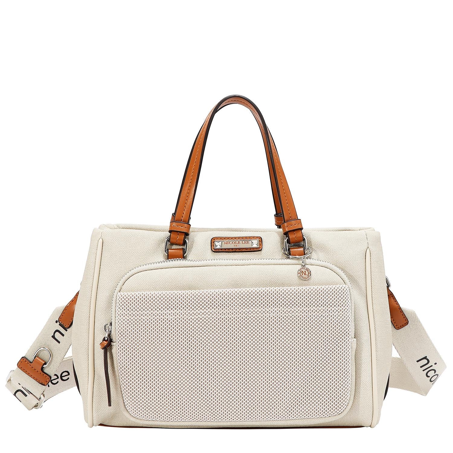 Bolsa Cuadrada Nicole Lee Con Correa Estilo Urban SS26
