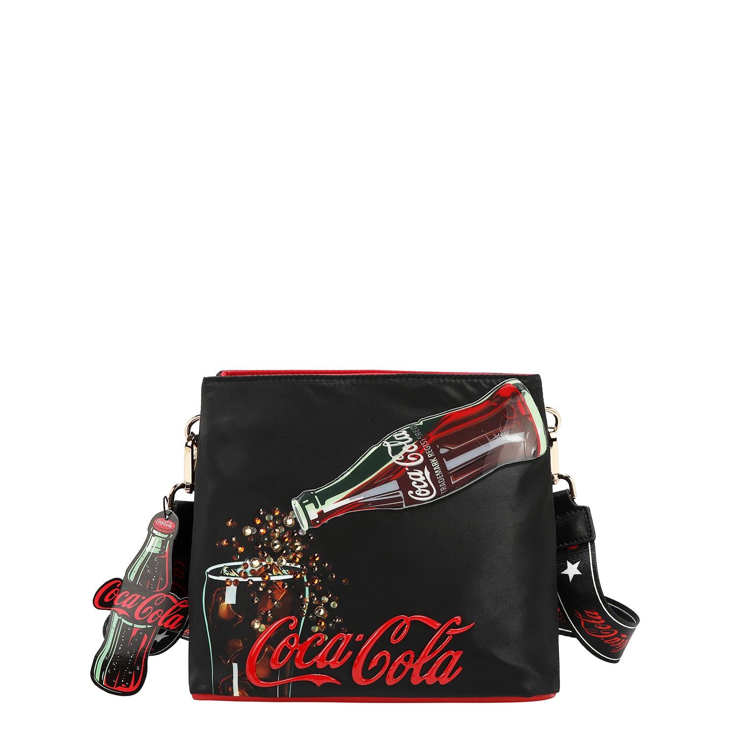 Bolsa Cruzada estampada Coca-Cola By Nicole Lee SS26