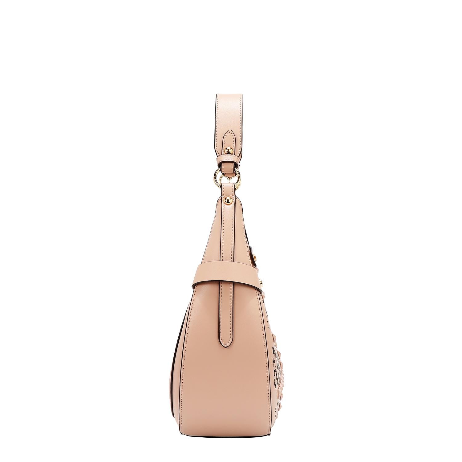 Bolsa Hobo De Nicole Lee Corte Láser FW25