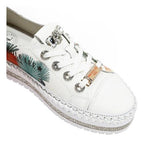 Tenis con plataforma trenzada Nicole Lee Queen Cleopatra FW25