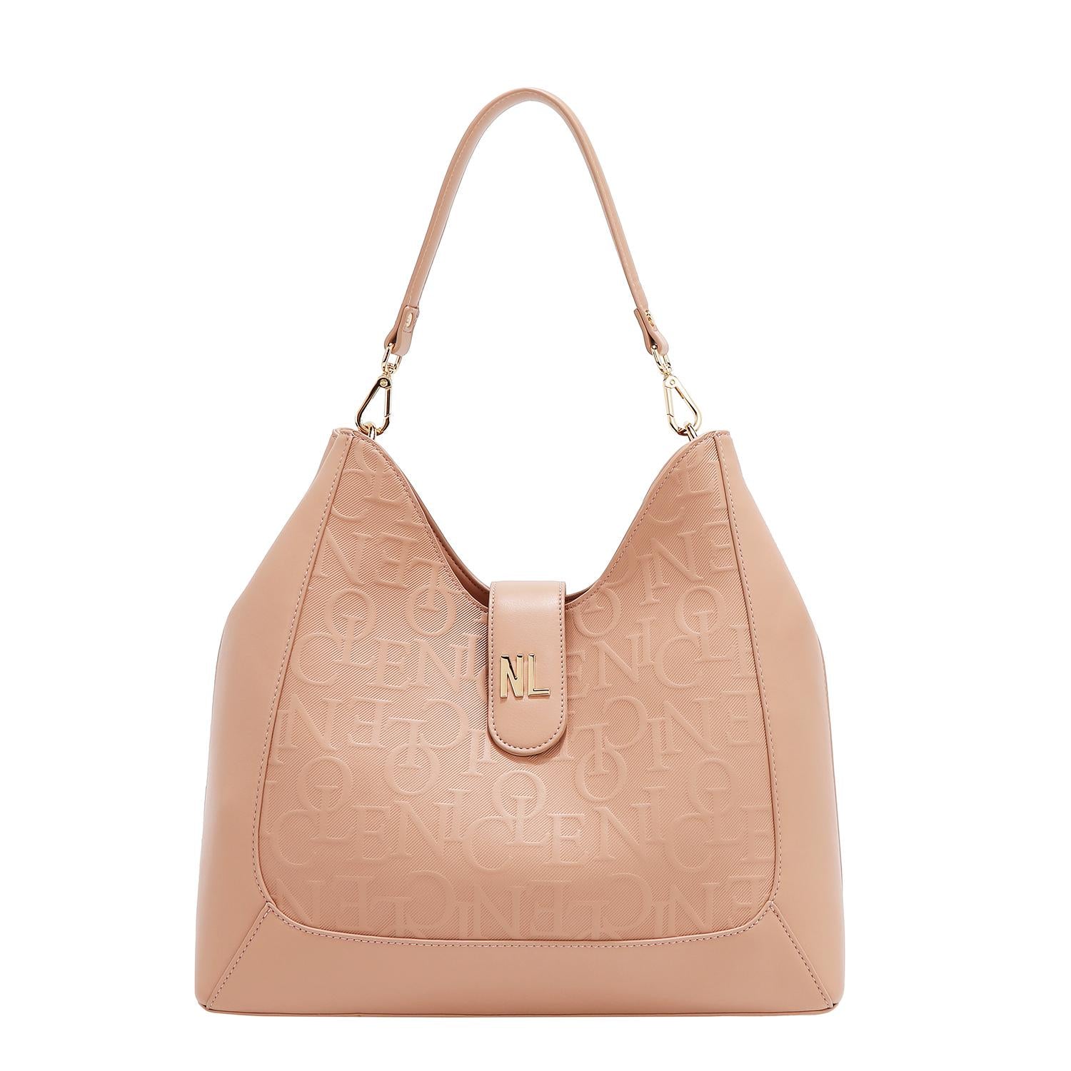 Bolsa cruzada Nicole Lee en relieve con monedero FW25
