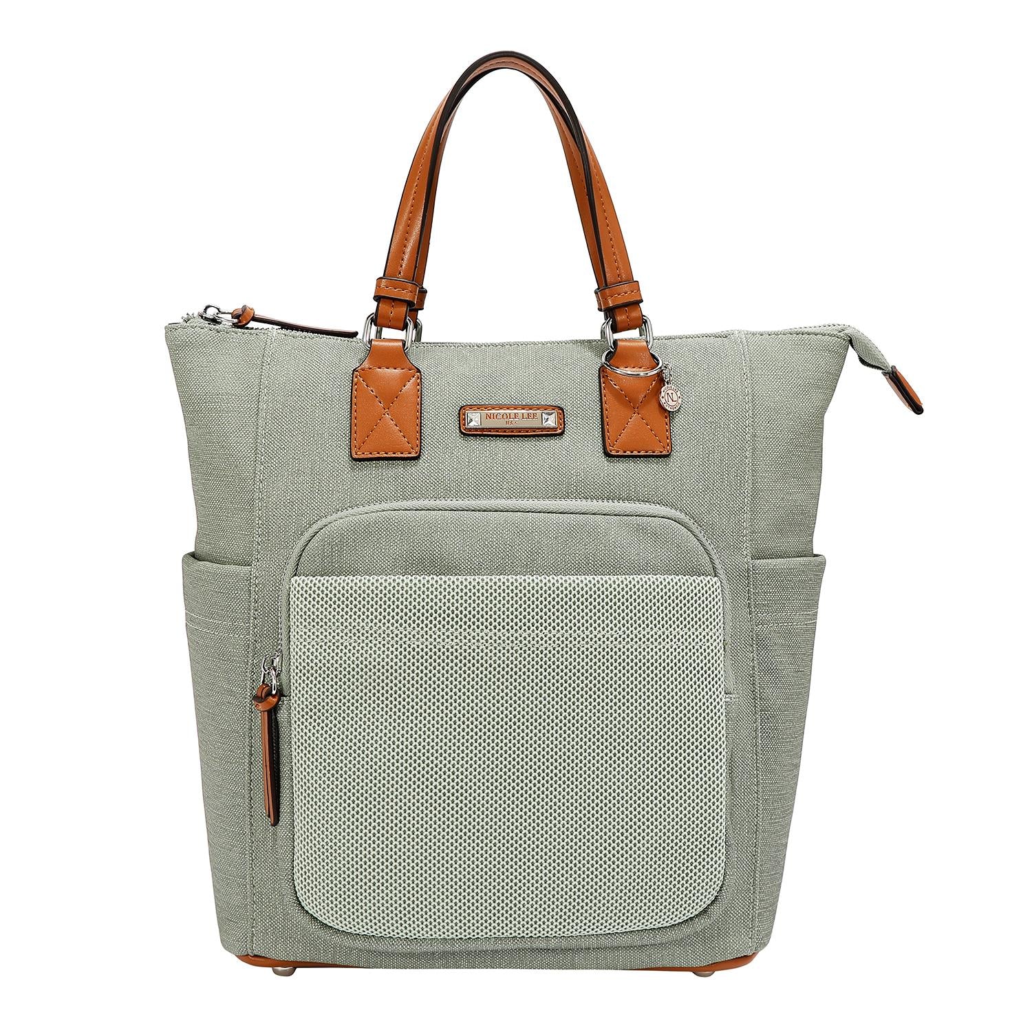 Bolsa Shopper Nicole Lee Con Malla Estilo Urban SS26