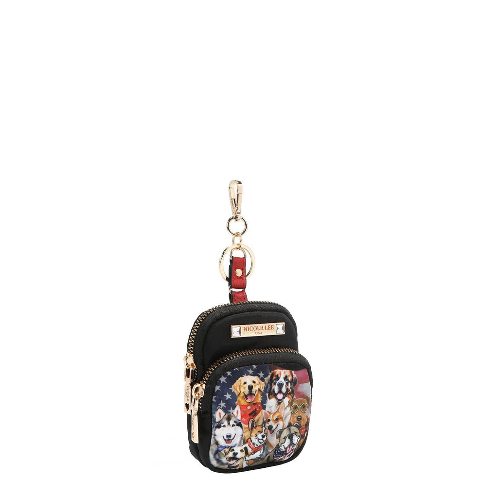 Llavero/Monedero Mini Mochila Nicole Lee Best Smile FW25