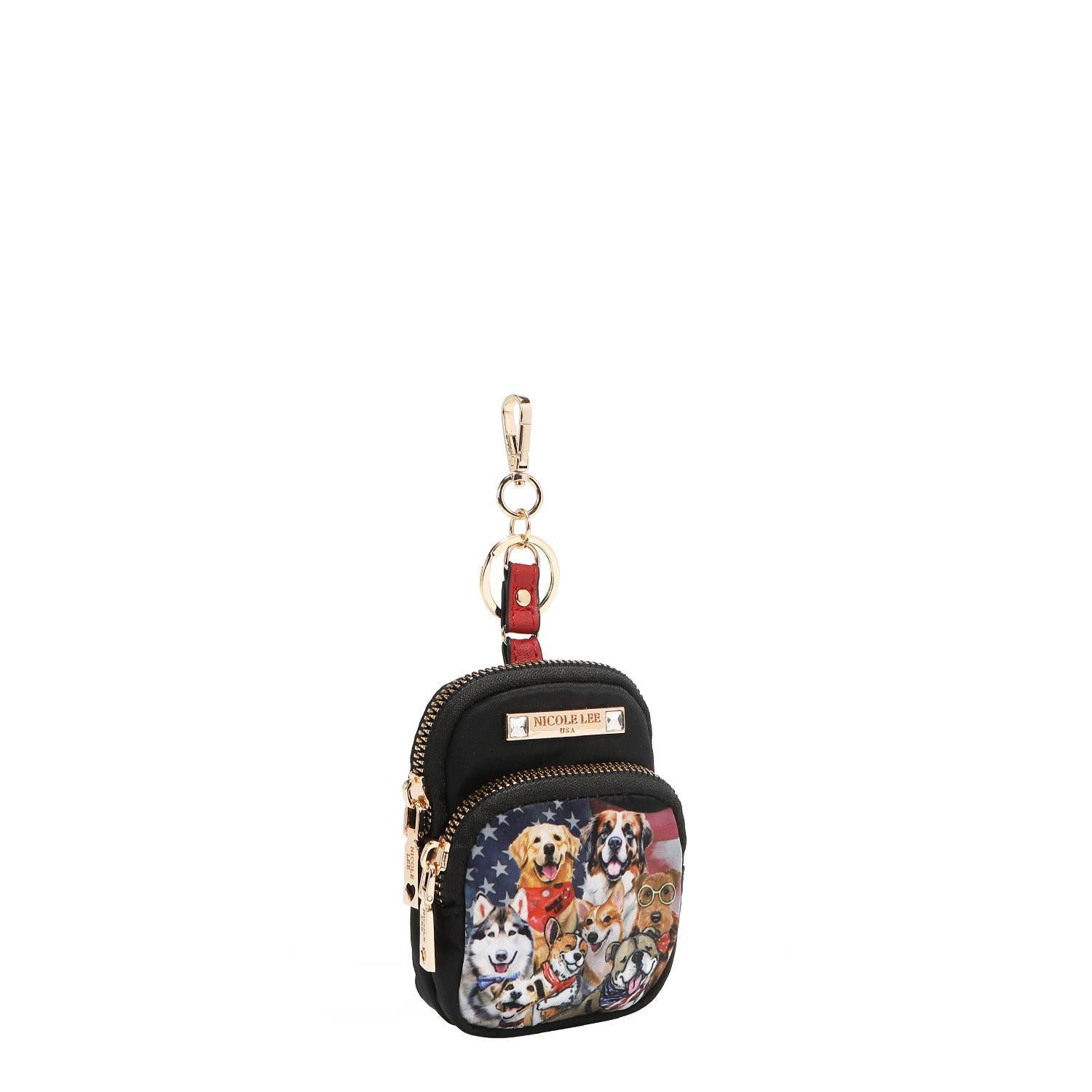 Llavero/Monedero Mini Mochila Nicole Lee Best Smile FW25