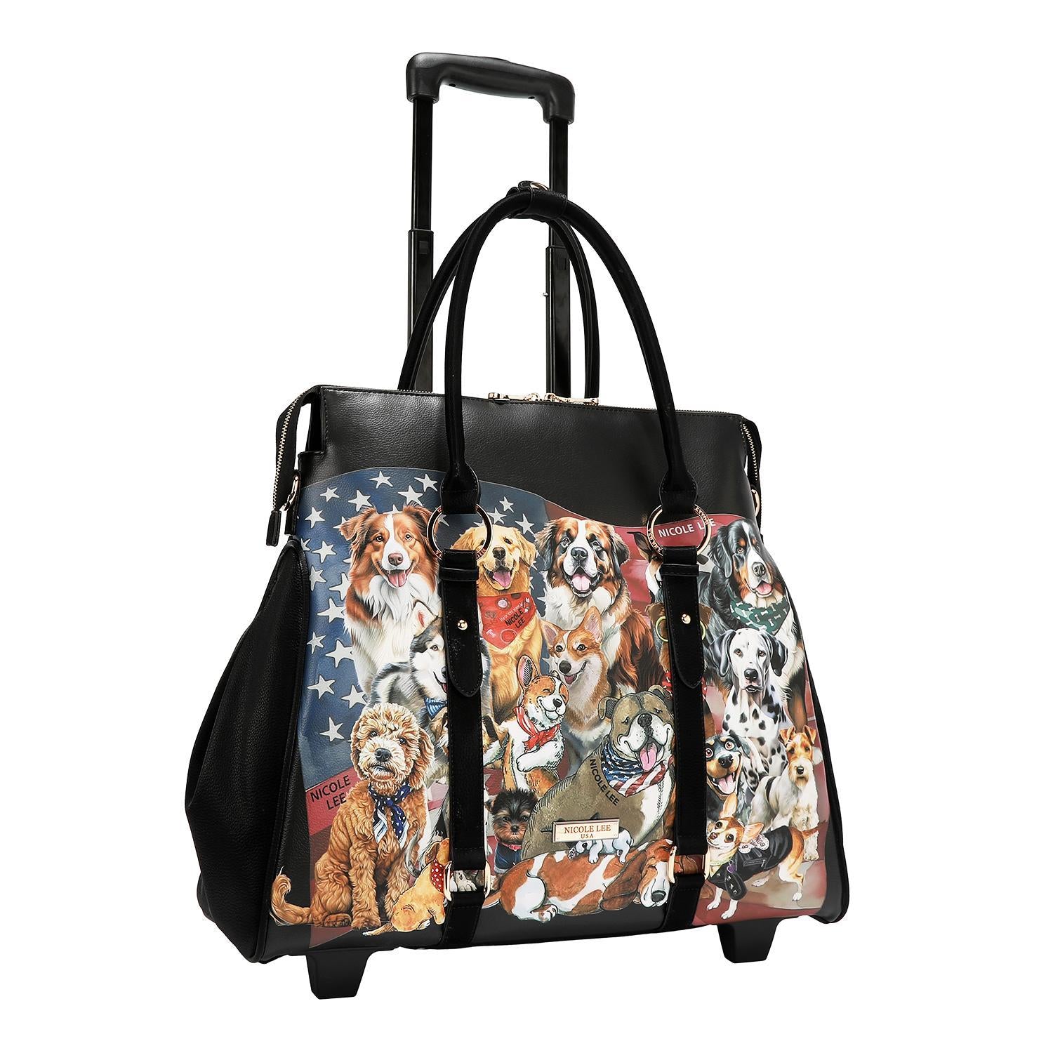 Maleta Nicole Lee negocios satchel de ruedas Best Smile FW25