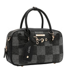 Bolsa de mano Nicole Lee estampados de cuadros FW25