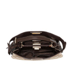 Bolsa de hombro Nicole Lee estampado de cuadros FW25