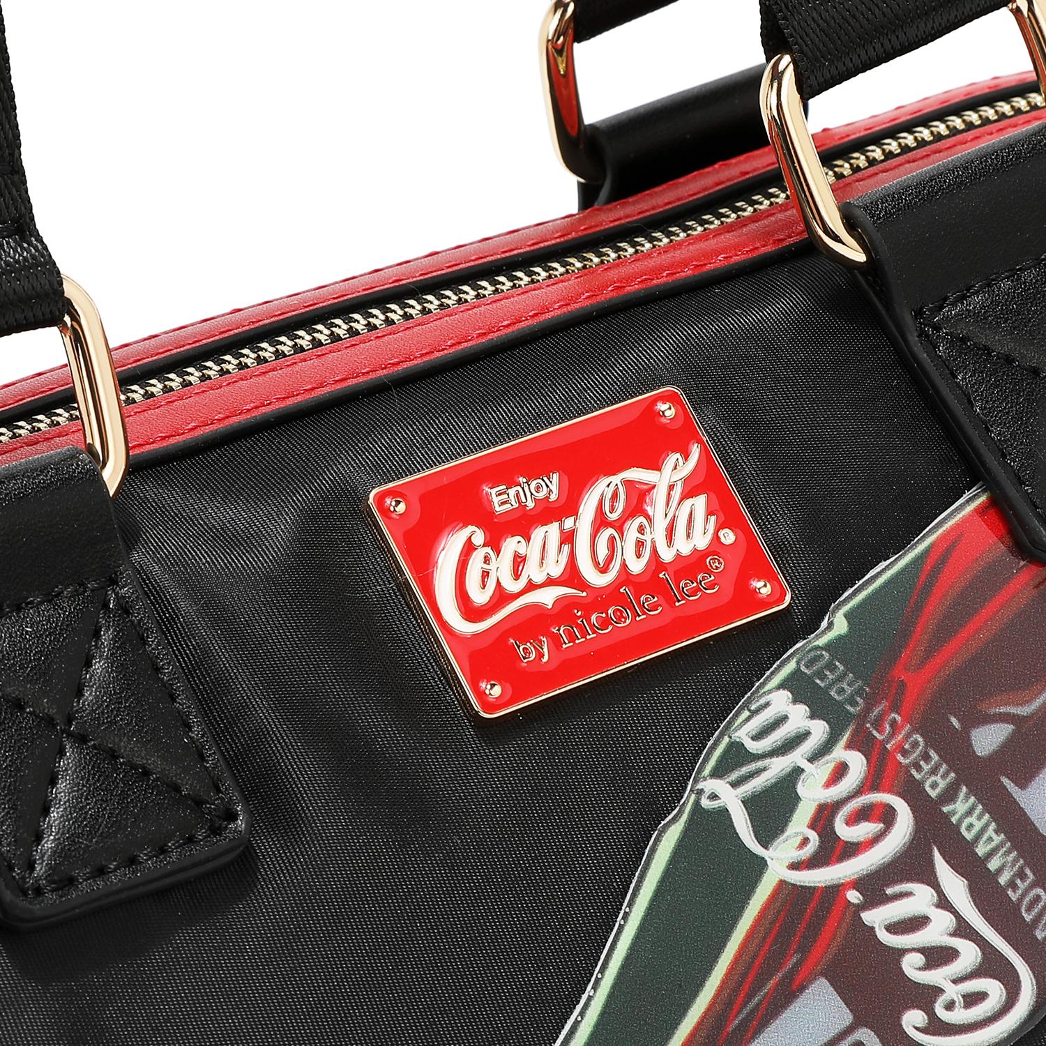 Bolsa Duffle estampada Coca-Cola By Nicole Lee SS26