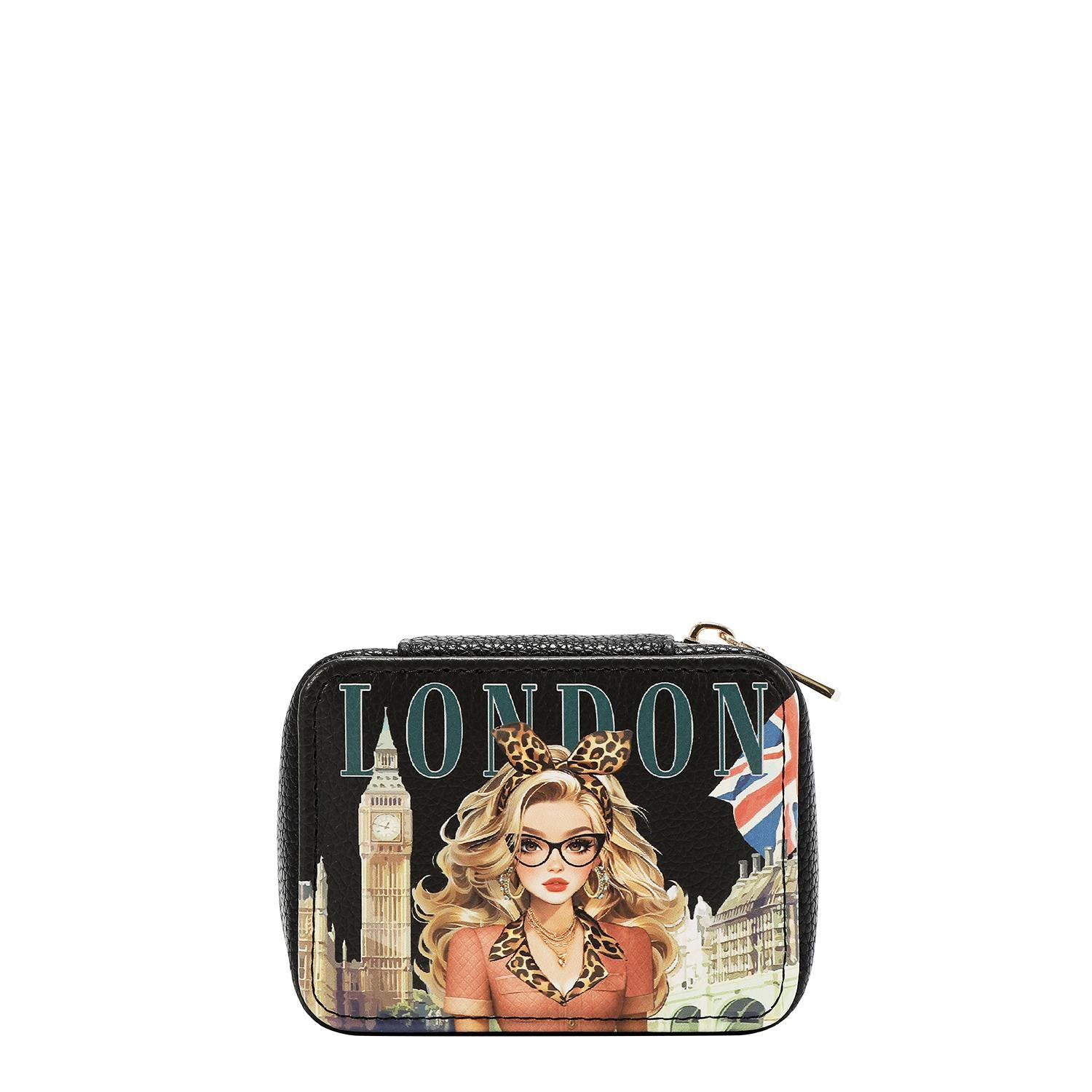 Pastillero Semanal Nicole Lee Con Cierre London Eye FW26