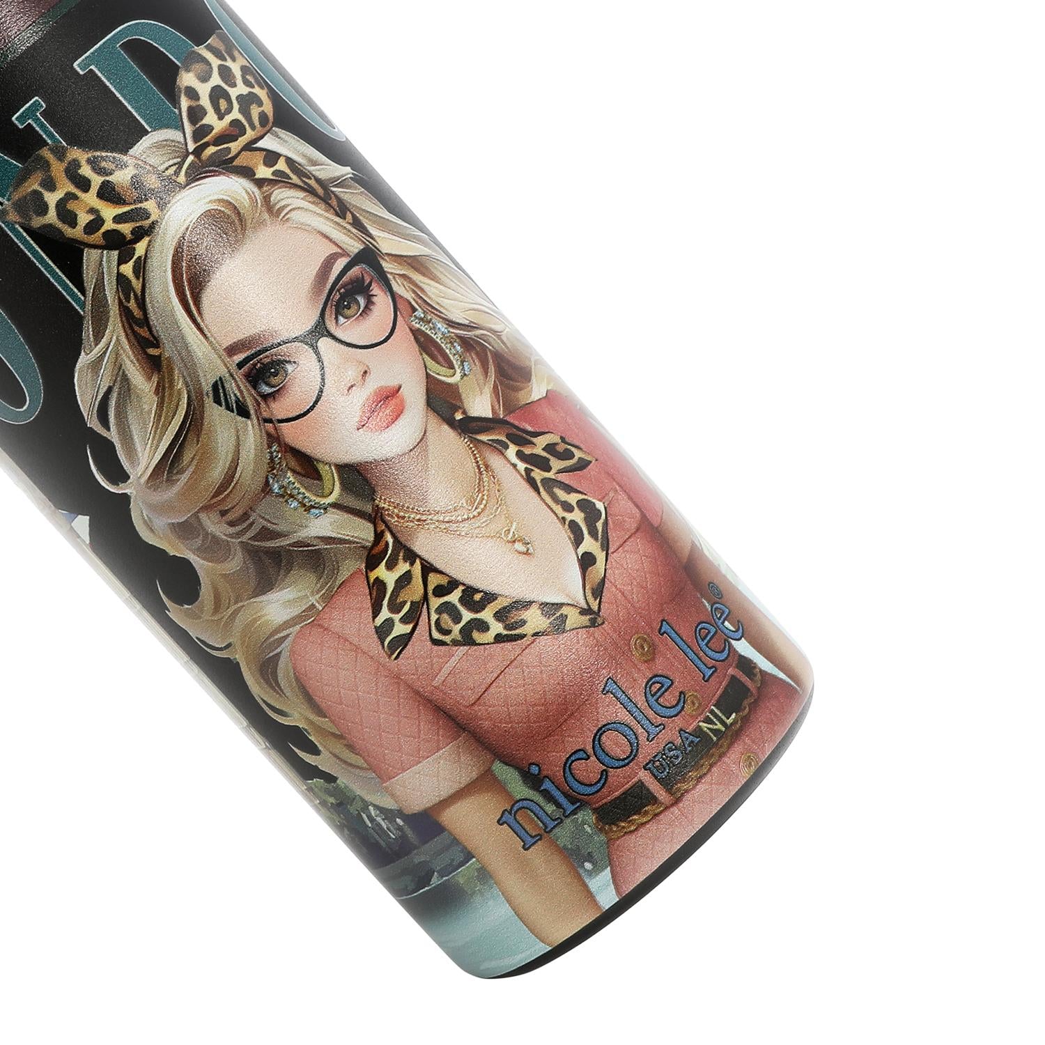 Termo De 600 ml Nicole Lee Con Tapa Print London Eye FW26