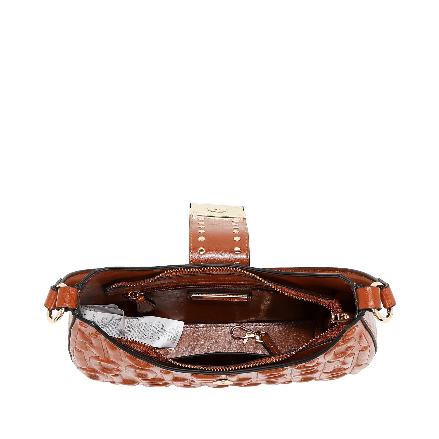 Bolsa hobo Nicole Lee en relieve con monedero FW25